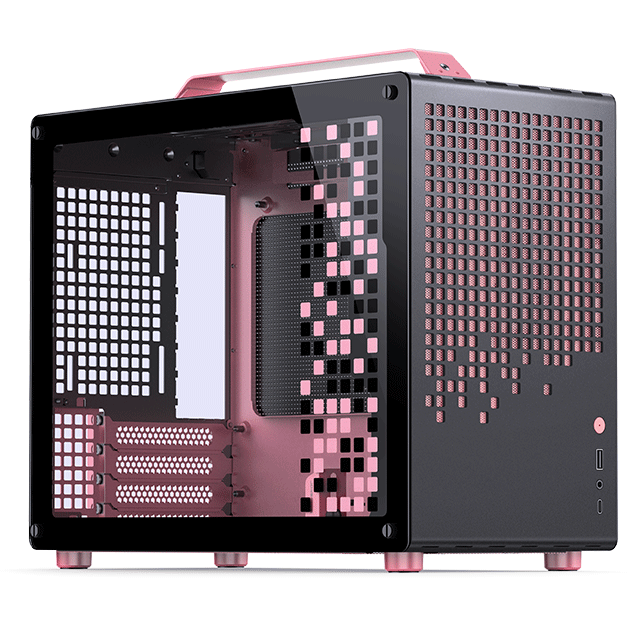 Boîtier Jonsbo Jonsplus Z20 Pink/Black - photo 3