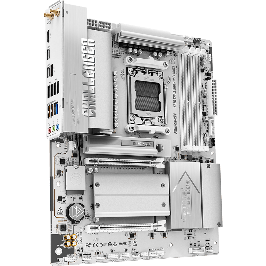 Carte mère ASRock X870 Challenger WiFi White - photo 2