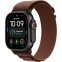Montres connectées Apple Watch Ultra 4 49mm 5G Black Titanium Case with Burgundy Alpine Loop M (MJC14QF/A)