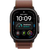 Montres connectées Apple Watch Ultra 4 49mm 5G Black Titanium Case with Burgundy Alpine Loop M (MJC14QF/A)
