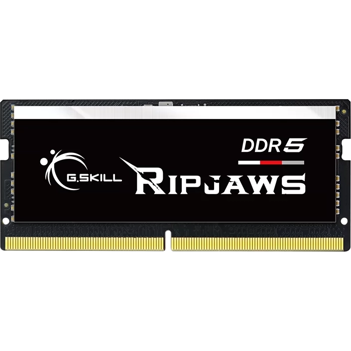 Mémoire vive 32GB DDR5 5600MHz G.Skill Ripjaws SO-DIMM (F5-5600S4645A32GX1-RS)