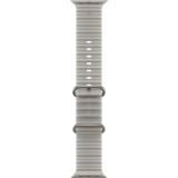 Montres connectées Apple Watch Ultra 4 49mm 5G Natural Titanium Case with Translucent Grey Ocean Band (MJAD4QF/A)