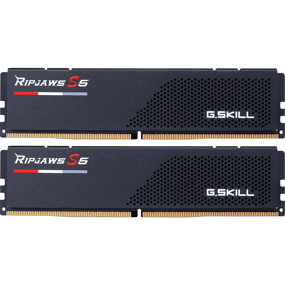 Mémoire vive 32GB DDR5 6000MHz G.Skill Ripjaws S5 (F5-6000J3040F16GX2-RS5K) (2x16GB KIT)