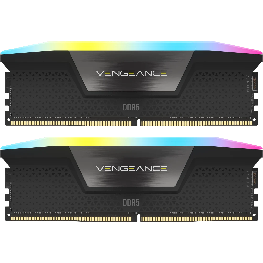 Mémoire vive 32GB DDR5 5200MHz Corsair Vengeance RGB (CMH32GX5M2B5200C40) (2x16GB KIT)