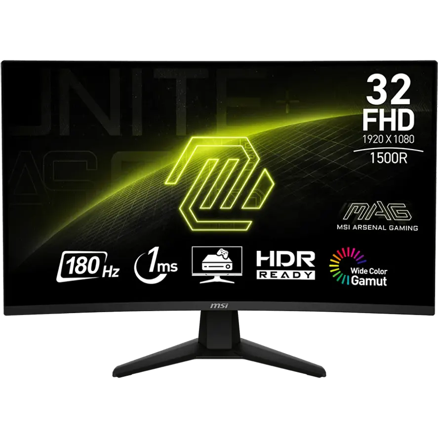 Écran MSI 32" MAG 32C6 - 9S6-3DD41M-001