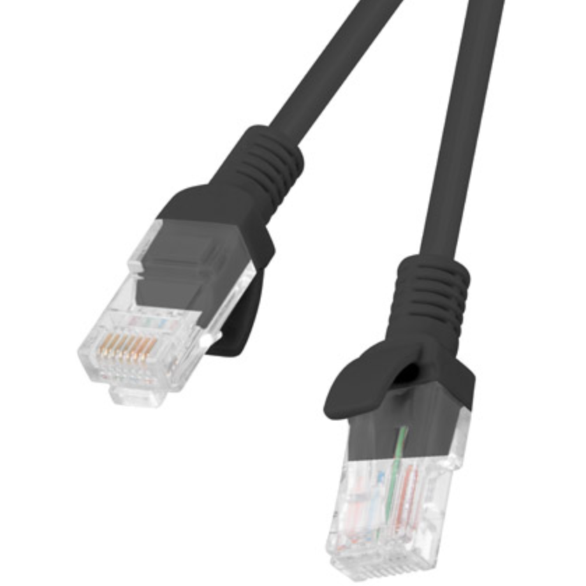 Câble de raccordement Lanberg PCU5-10CC-0100-BK, 1m