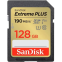 Carte mémoire 128GB SD SanDisk Extreme Plus (SDSDXWA-128G-GNCIN)