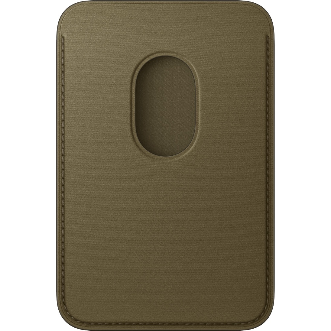 Porte-cartes Apple iPhone FineWoven Wallet with MagSafe Dark Olive (MK9K4ZM/A) - photo 2