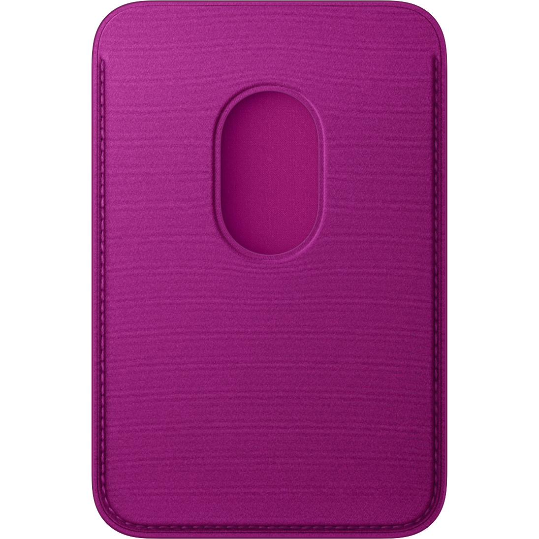 porte-cartes Apple iPhone FineWoven Wallet with MagSafe Magenta (MK9G4ZM/A) - photo 2