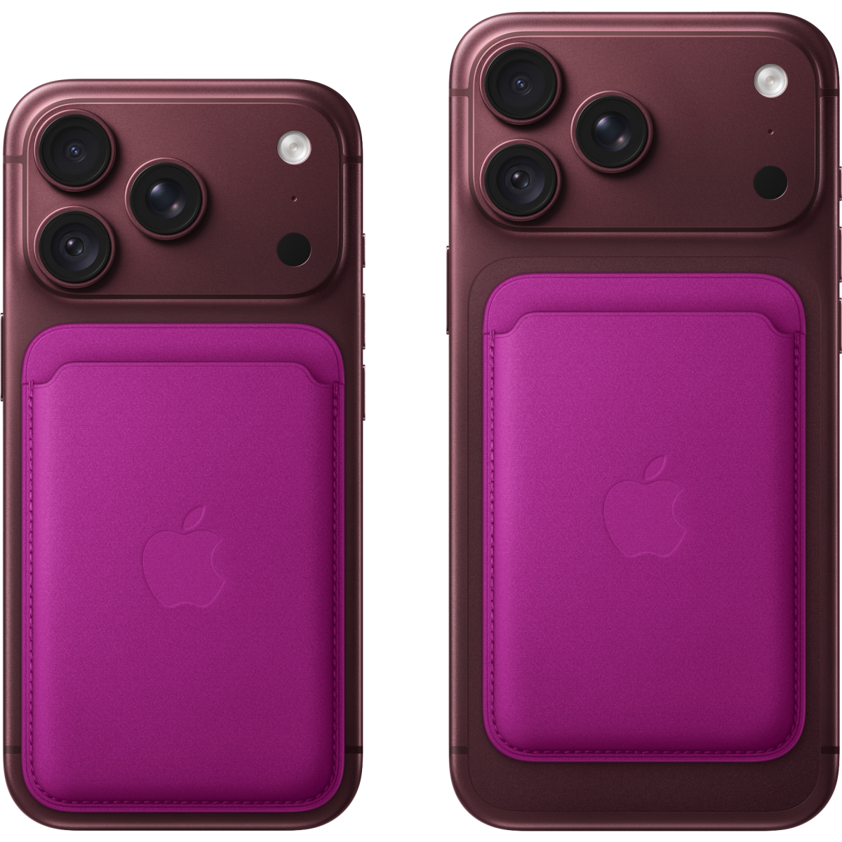 porte-cartes Apple iPhone FineWoven Wallet with MagSafe Magenta (MK9G4ZM/A) - photo 3