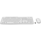Clavier + souris Logitech MK295 Silent Wireless Combo White (920-009820)