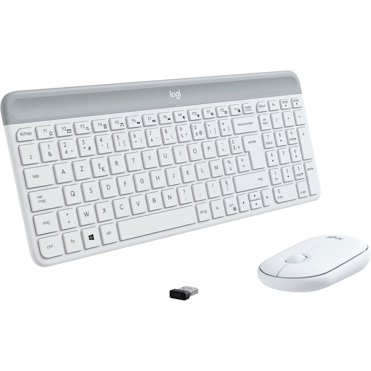 Clavier + souris Logitech MK470 Slim Wireless Combo Black (920-009204/9180) - 920-009191 - photo 4