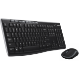 Clavier + souris Logitech Wireless Combo MK270 Black (920-004523)