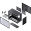 Boîtier Jonsbo D33 STD Black - photo 11