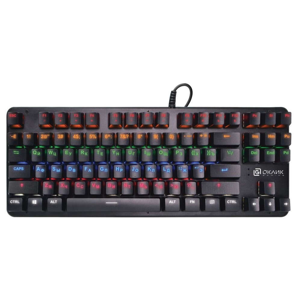 Tastatūra Oklick 960G Dark Knight Black
