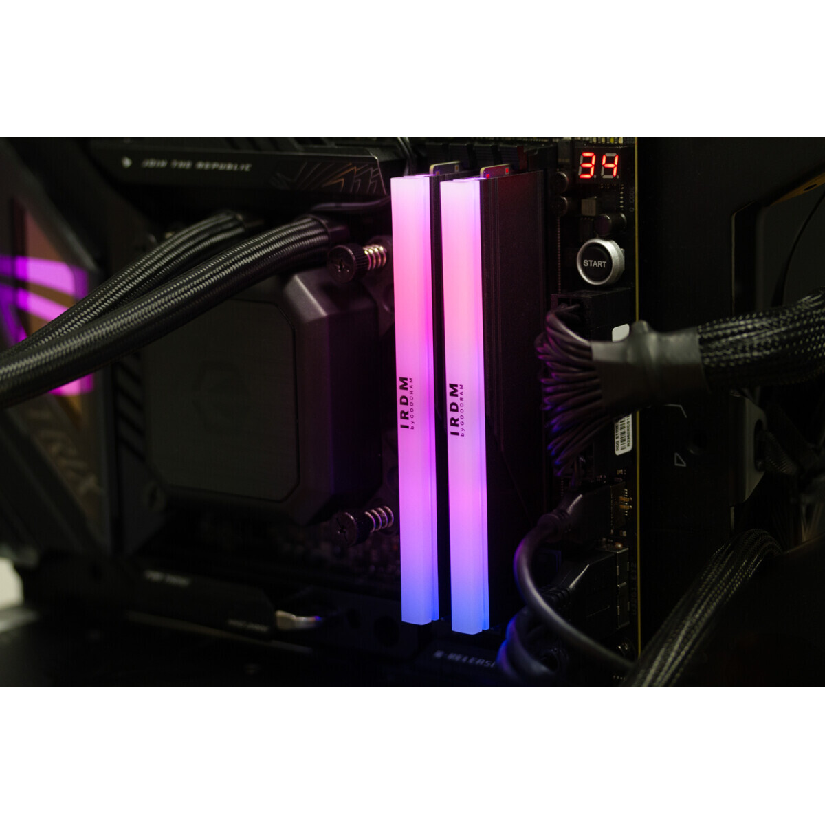 Mémoire vive 32GB DDR5 6000MHz GOODRAM IRDM RGB (IRG-60D5L30S/32GDC) (2x16GB KIT) - photo 7