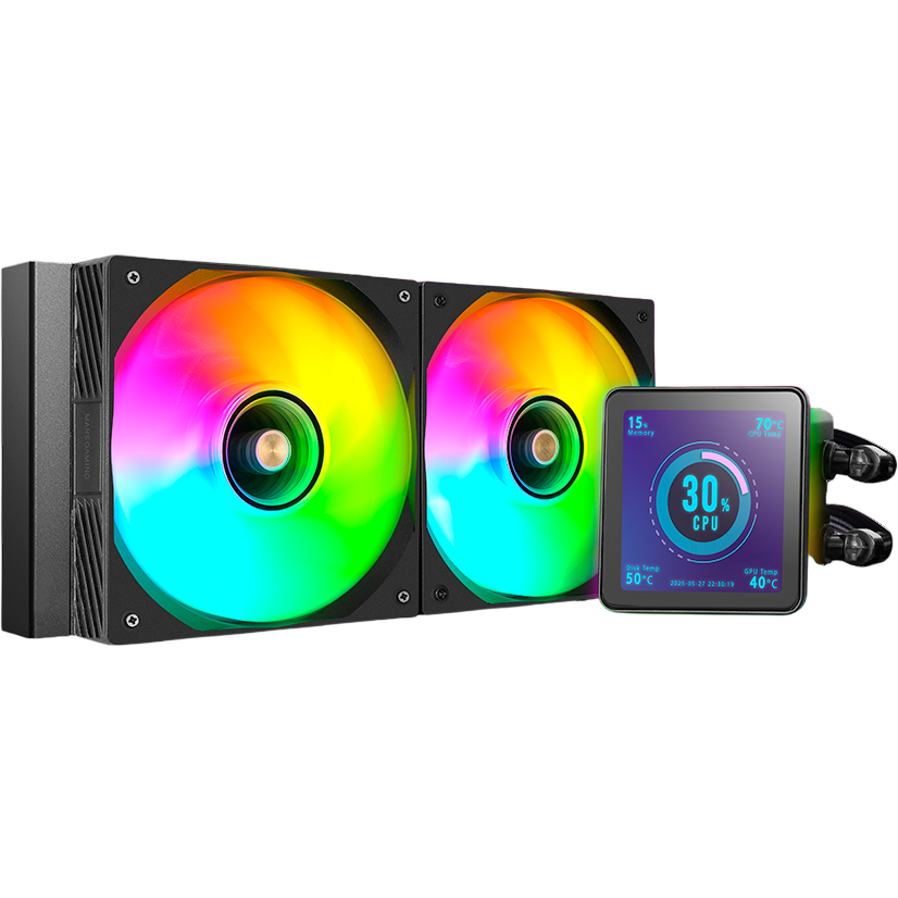 Système de refroidissement liquide Mars Gaming ML-Vision Pro 240 Black - MLVISIONPRO240