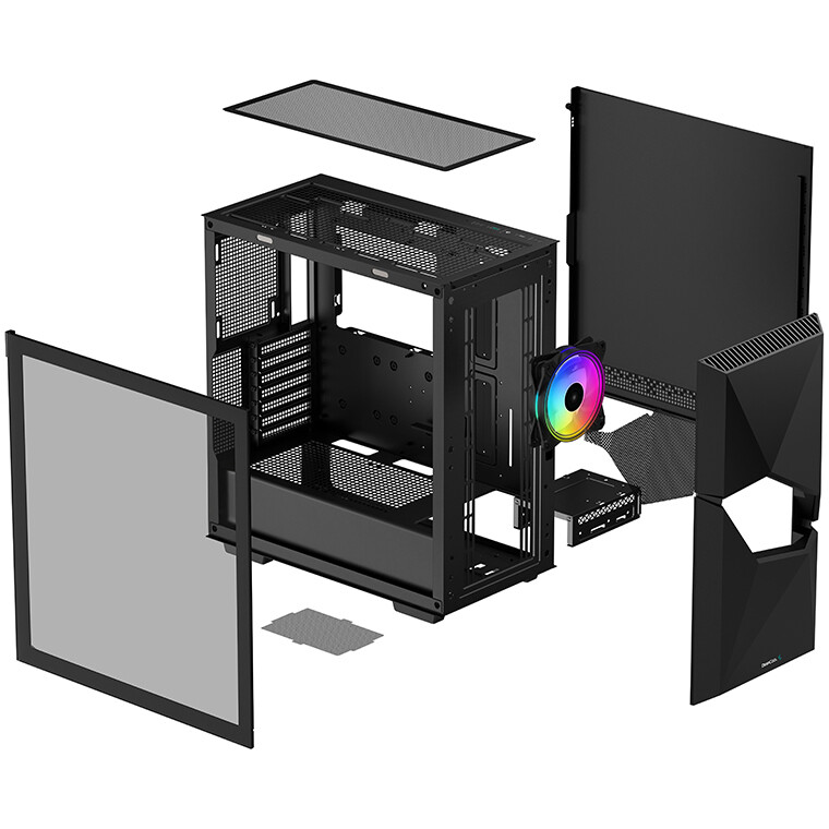 Boîtier DeepCool Cyclops Black - R-BKAAE1-C-1 - photo 11