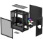 Boîtier DeepCool Cyclops Black - R-BKAAE1-C-1 - photo 11