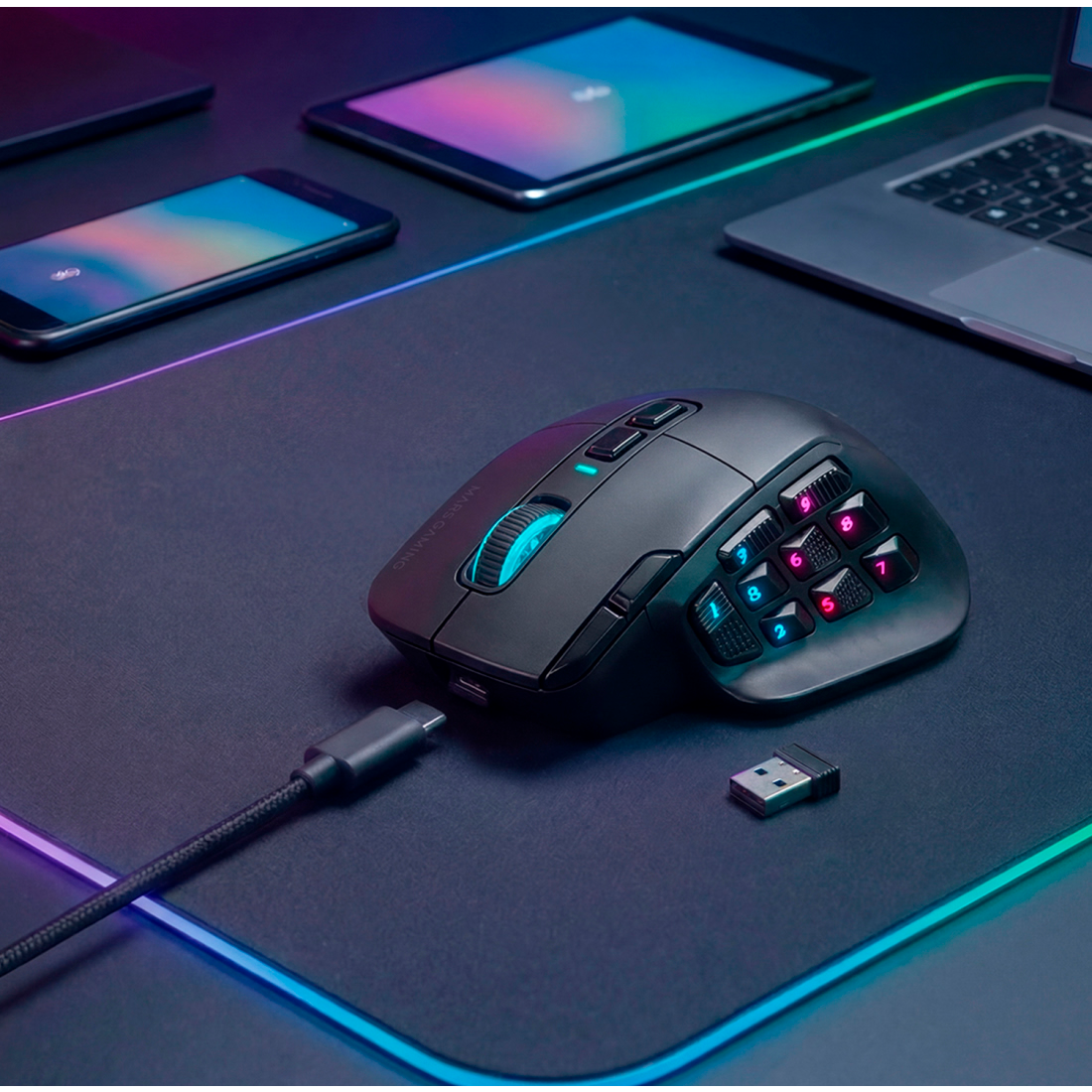 Souris Mars Gaming MMW-HEX16 Black - MMWHEX16 - photo 15