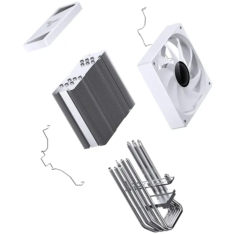 ventilateur de refroidissement Jonsbo CR-1000 V3 Pro ARGB White - CR-1000 V3 PRO ARGB - photo 17