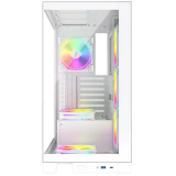 Boîtier 1STPLAYER MIKU Mi8 ARGB White (Mi8-WH-3FC7R-W-1FC7-W)