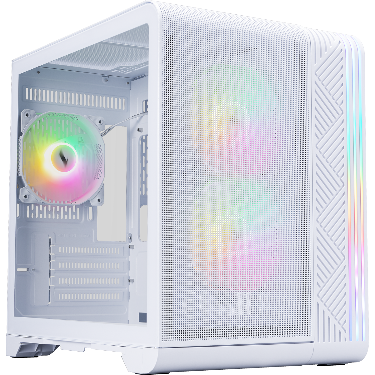 Boîtier 1STPLAYER VT5 ARGB White (VT5-WH-3F7-W)