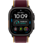 Montres intelligentes Apple Watch Ultra 4 49mm 5G Black Titanium Case with Burgundy Trail Loop S/M (MJC34QF/A) - photo 2