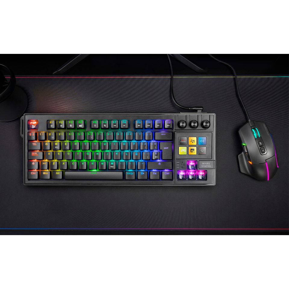 Clavier Mars Gaming MK Master Black - MKMASTERFR - photo 6