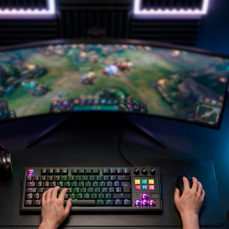 Clavier Mars Gaming MK Master Black - MKMASTERFR - photo 7