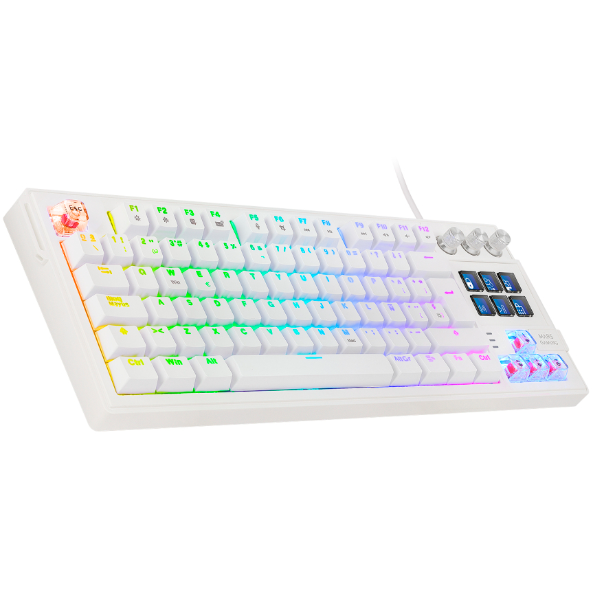 Clavier Mars Gaming MK Master White - MKMASTERWFR - photo 2