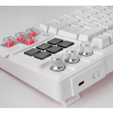Clavier Mars Gaming MK Master White (MKMASTERWFR)