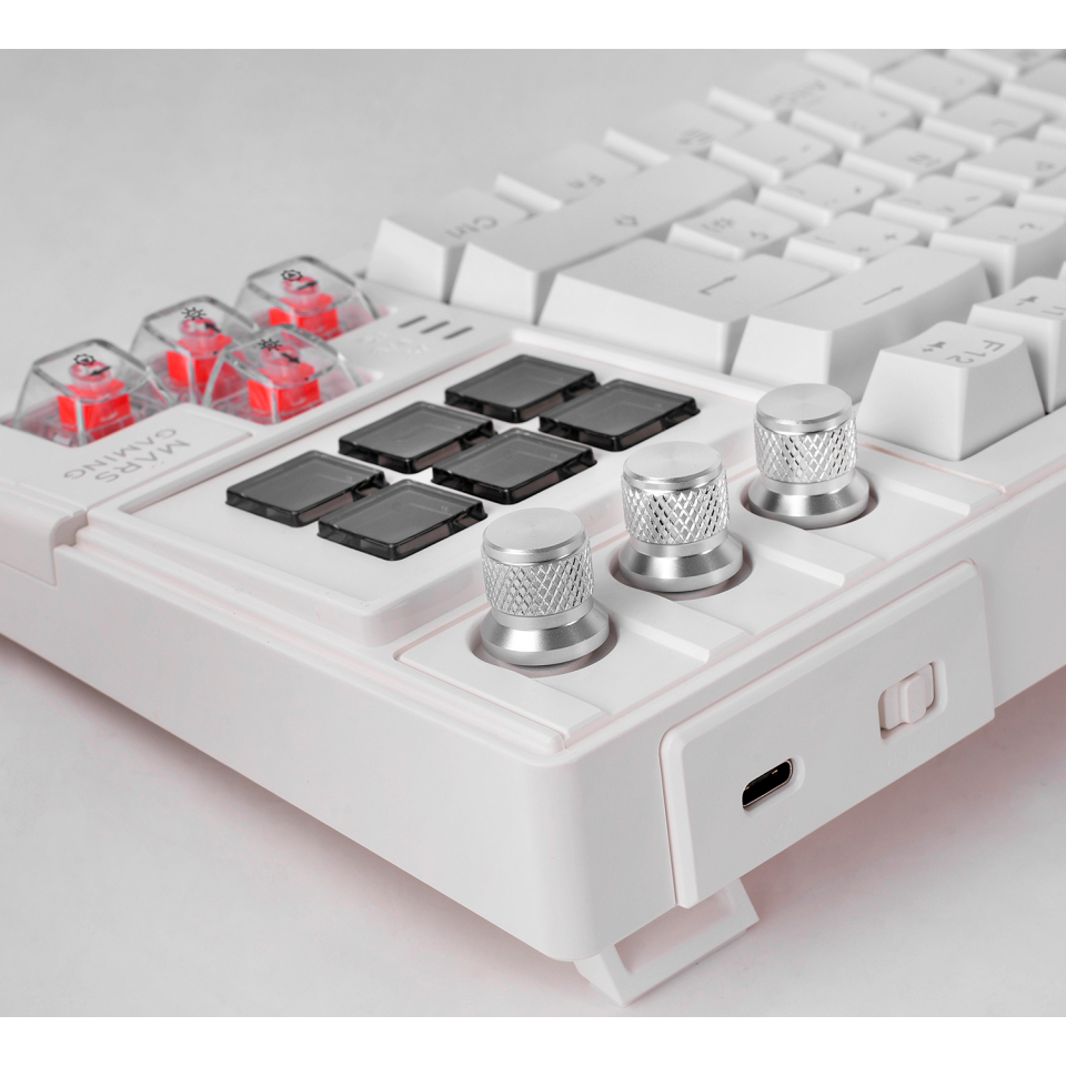 Clavier Mars Gaming MK Master White - MKMASTERWFR - photo 4