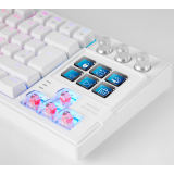 Clavier Mars Gaming MK Master White (MKMASTERWFR)