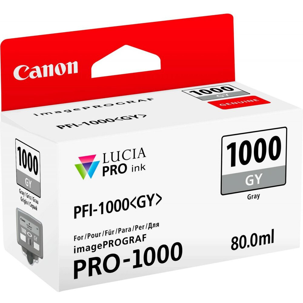 cartouche d encre Canon PFI-1000 Grey - 0552C001