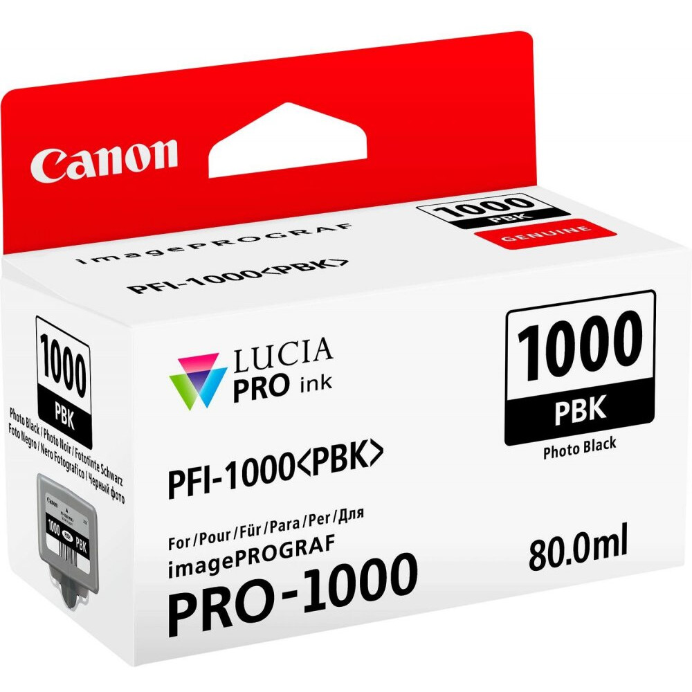 cartouche Canon PFI-1000 Photo Black - 0546C001