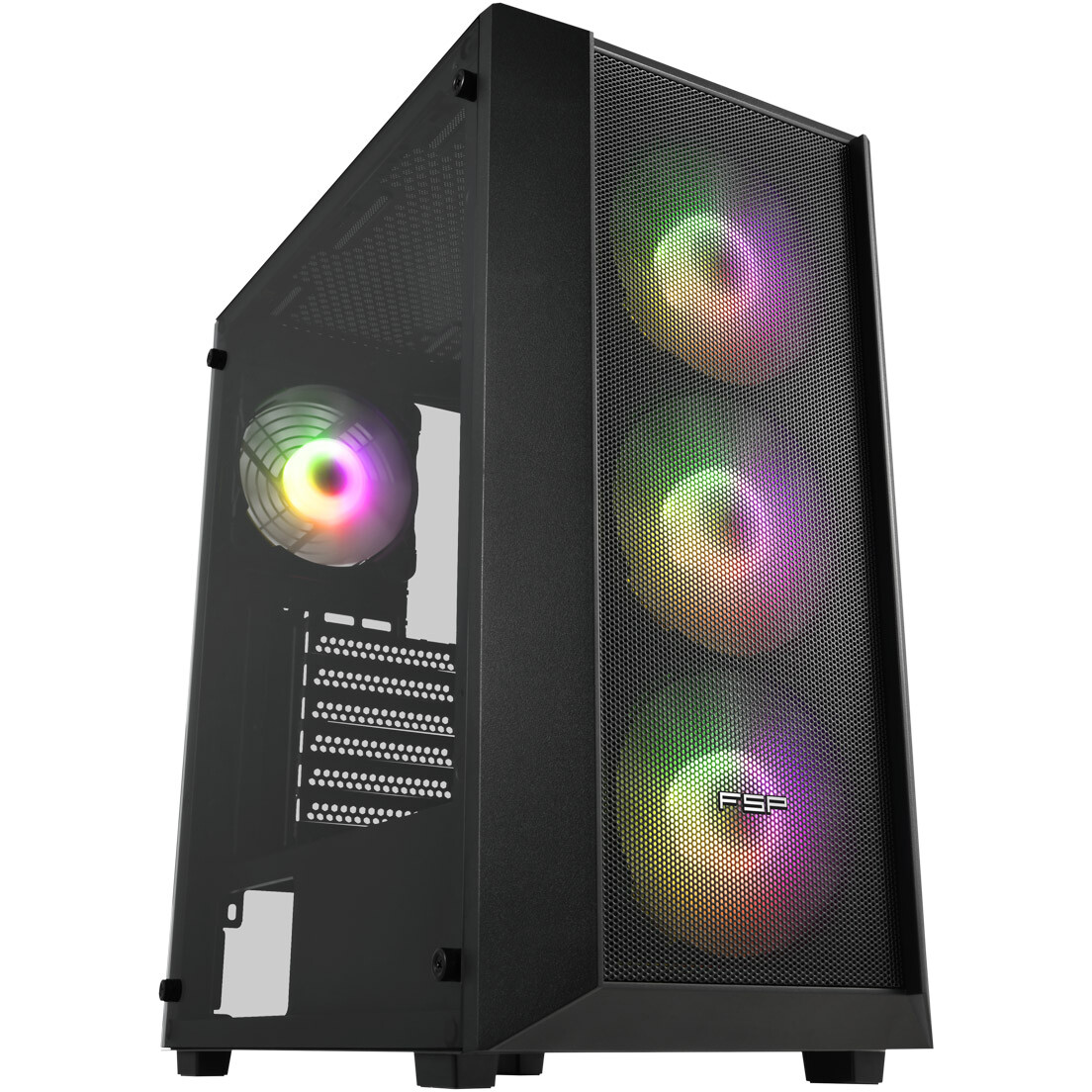 Boîtier FSP CMT218 Black - POC0000214