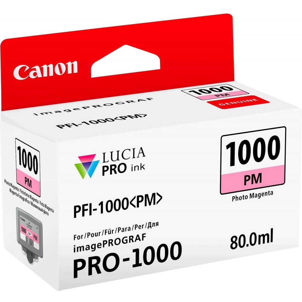 Cartouche Canon PFI-1000 Photo Magenta - 0551C001