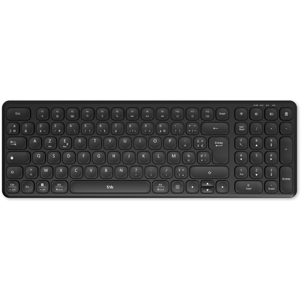 Clavier T'nB Slim Pro Black - KBWPRO2