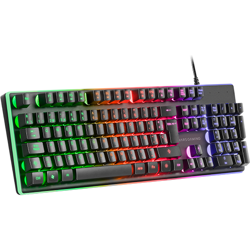 Clavier + souris + tapis de souris Mars Gaming MCPX RGB White - MCPXWFR - photo 2