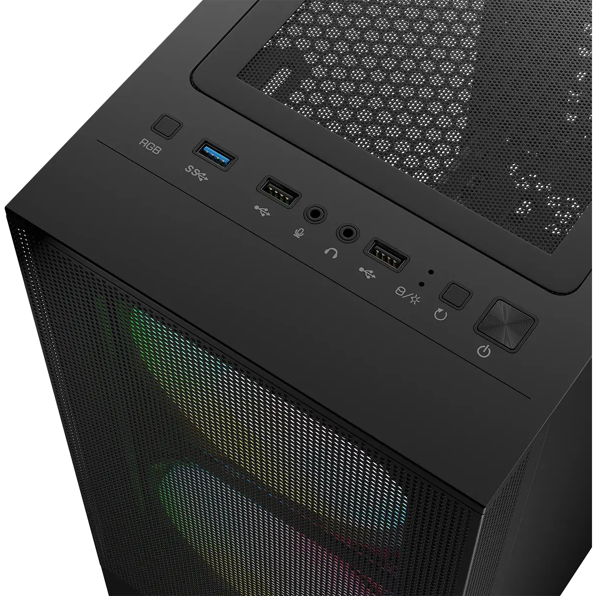 Boîtier Logic Concept Arya ARGB Midi Black - AT-ARYA-10-000000-0002 - photo 8