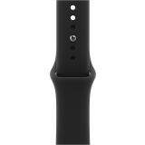 Montres connectées Apple Watch Series 12 42mm 5G Black Aluminium Case with Black Sport Band S/M (MJG04ZR/A)