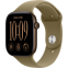 Montres connectées Apple Watch Series 12 46mm 5G Dark Bronze Aluminium Case with Olive Sport Band M/L (MJGE4ZR/A)