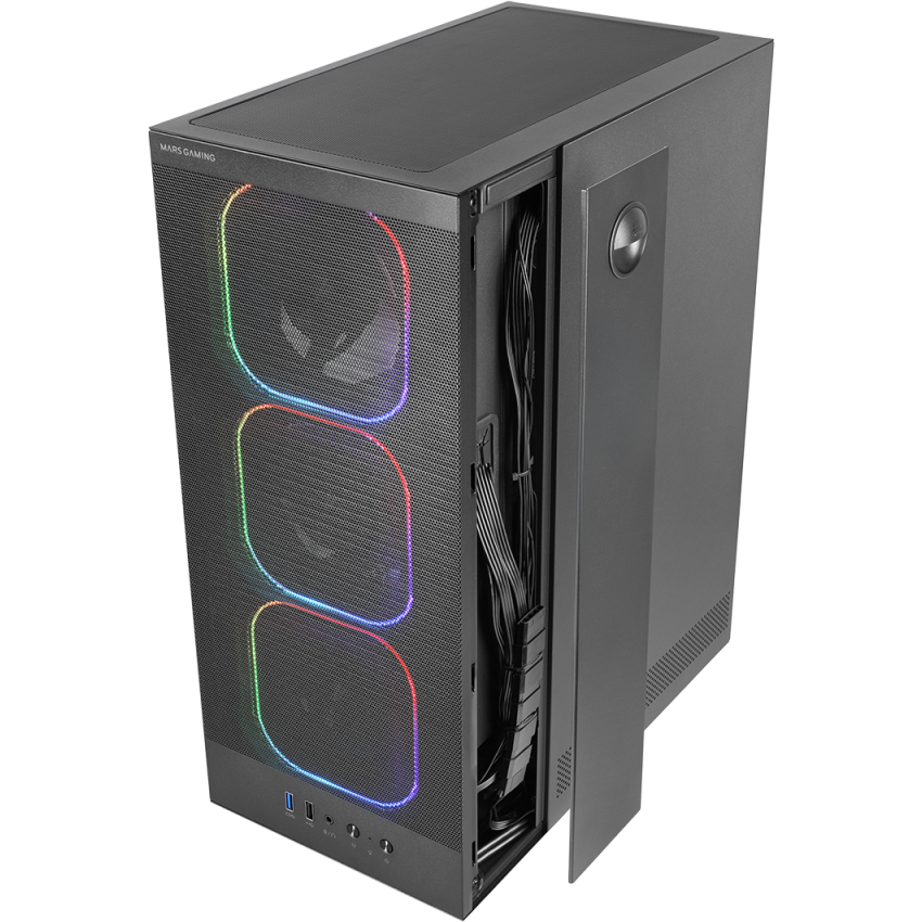 Boîtier Mars Gaming MC-NEBULA Black - MCNEBULA - photo 3