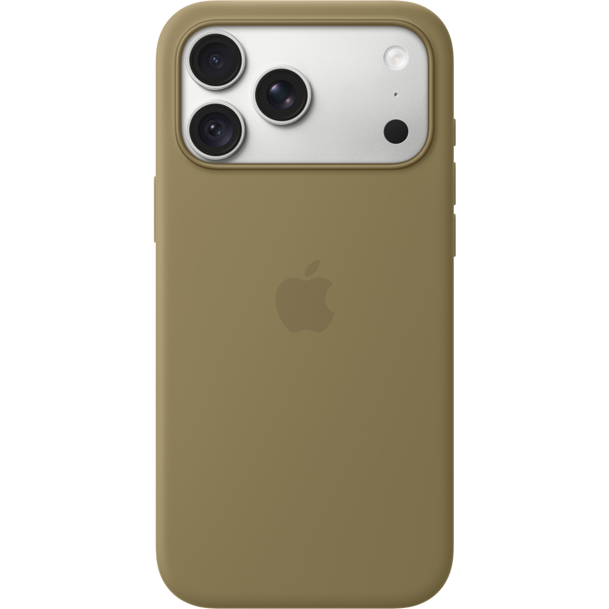 Étui Apple iPhone 18 Pro Max Silicone Case with MagSafe Olive (MK924ZM/A)