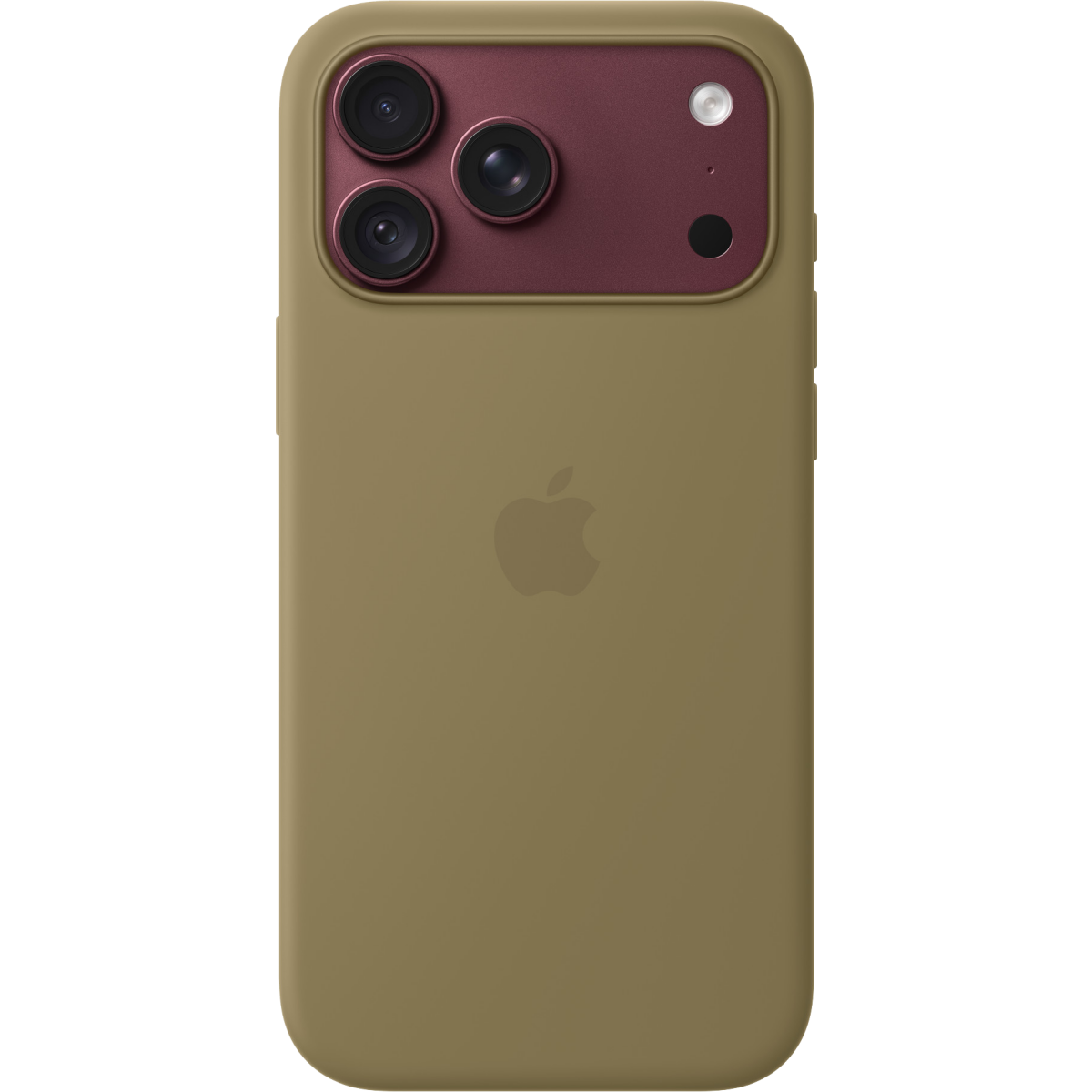 Étui Apple iPhone 18 Pro Max Silicone Case with MagSafe Olive (MK924ZM/A) - photo 2