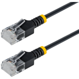 Câble de raccordement (Patch-cordon) StarTech N6APATUTP34BKS50CM, 0.5m