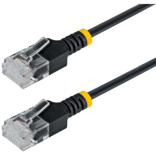 Câble de raccordement (Patch-cordon) StarTech N6APATUTP34BKS50CM, 0.5m