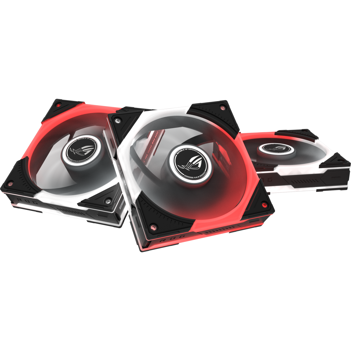Ventilateur pour boîtier ASUS ROG Eurux GR120 ARGB Reverse Black (3 pcs) - 90DA00K0-B09020 - photo 3