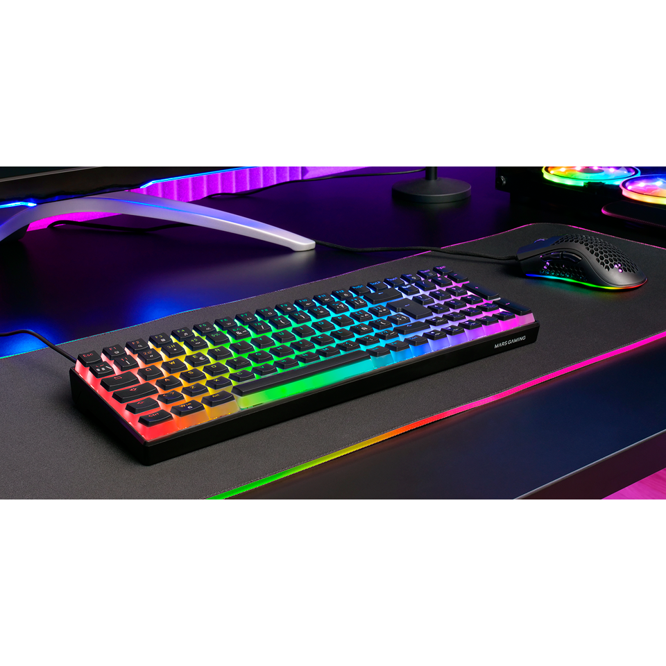 Clavier Mars Gaming MK Ultra RGB Black - MKULTRABRFR - photo 3